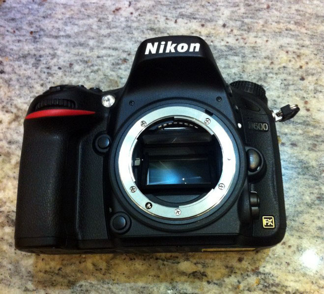 Nikon D600 Full Frame Camera Body